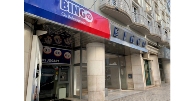 Sala de jogo do bingo Belenenses